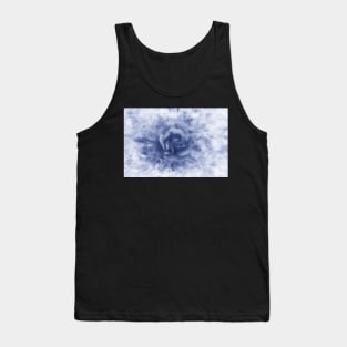 Single blue rose Tank Top